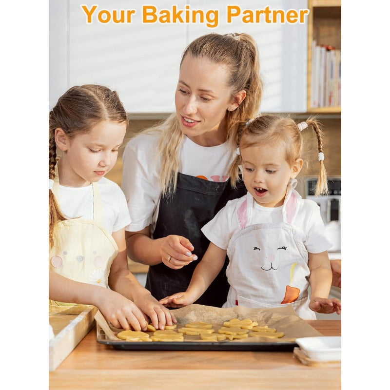 Parchment Paper Roll for Baking 2Pack of 15 in X 242 Ft 600 Sq. Ft Nonstick Baking Paper Sheets with Slide Cutter Heavy Duty Extra Long for Kitchen Baking Cooking Grilling Unbleached