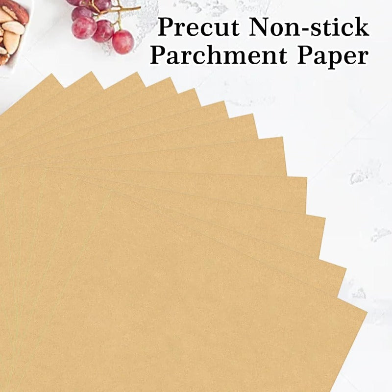 GOAUS Parchment Paper Sheets 9x11 Inch Air Fryer Toaster Oven Liners Rectangular 300pcs Disposable Paper Liners Fit Cuisinart Emeril Lagasse Ninja Foodi Breville Instant Pot, Air Fryer Liners, Kitchen Essentials, Versatile Kitchenware, Durable Kitchen