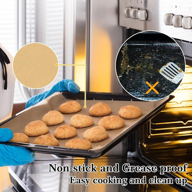 GOAUS Parchment Paper Sheets 9x11 Inch Air Fryer Toaster Oven Liners Rectangular 300pcs Disposable Paper Liners Fit Cuisinart Emeril Lagasse Ninja Foodi Breville Instant Pot, Air Fryer Liners, Kitchen Essentials, Versatile Kitchenware, Durable Kitchen