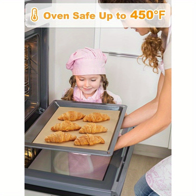 Parchment Paper Roll for Baking 15in x 242ft 300 sq. ft NonStick Baking Paper Sheets with Slide Cutter Heavy Duty Extra Long for Kitchen Baking Cooking Grilling Steaming Unbleached, Kitchen Baking Essential, Baking Sheet Liner, Unbleached Parchment